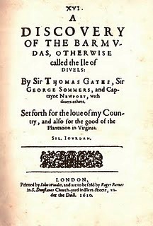 1610 book Discovery of Bermuda