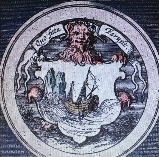 1615 coat of arms of the Bermmuda Company formed 1615