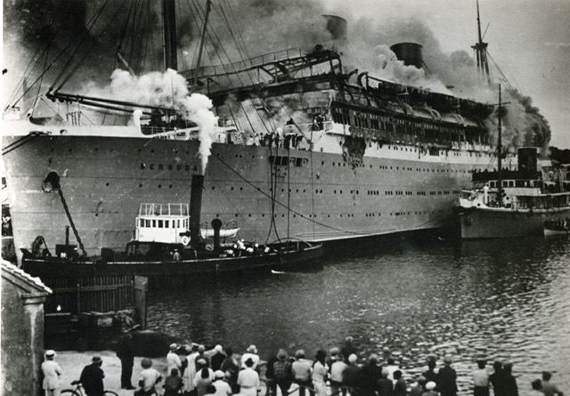 1931 June burning of SS Bermuda