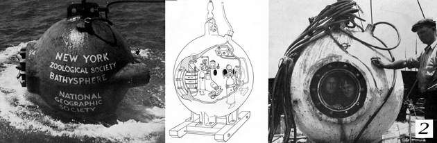 1934 bathysphere descent