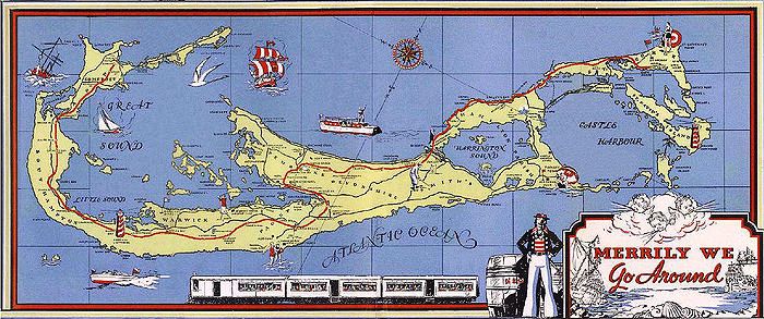 Bermuda Railway opening October 1931