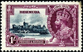 1935 Bermuda postage stamp