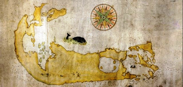 Somers map of Bermuda 1609-1610