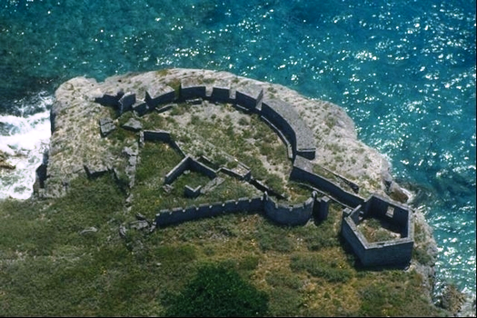 Southampton Fort, Brangman's Island, completed 1621.