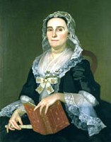 Joseph Blackburn's painting of Mrs Harvey